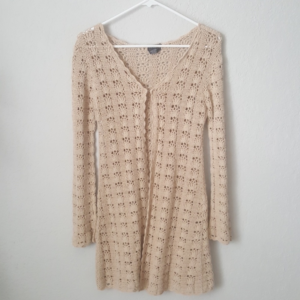 Vintage One Step Up knitwear duster/